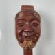 Yatate japonais en bois scuplté Nissho Antique wood carved netsuke Meiji Era