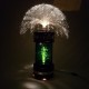 Lampe fibre verre optique tournante fiber optic lamp 70's vintage