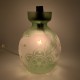 PIed de lampe Art Déco en verre dépoli (no daum schneider muller)