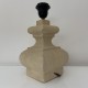 Lampe en pierre  du Gard vintage DLG  Albert Tormos Arsene Galisson