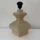 Lampe en pierre  du Gard vintage DLG  Albert Tormos Arsene Galisson