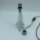 Pied de lampe en cristal Daum France