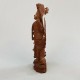 Statue déeese Thailande bois sculpté Inde no bouddah handmade wooden carved