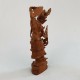 Statue déeese Thailande bois sculpté Inde no bouddah handmade wooden carved