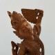Statue déeese Thailande bois sculpté Inde no bouddah handmade wooden carved
