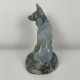 Chien en céramique gres flammé Berger Allemand Orchies France
