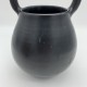 Vase Cache pot a suspendre anse en ceramique noir