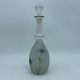 Bouteille carafe en verre emaillé fleur bleuet Style Periode Art Nouveau Legras