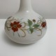 Vase ancien en opaline décor floral peint DLG Baccarat epoque 19e