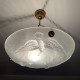 Suspension vasque en verre Verlys Art Deco Verrerie des Andelys