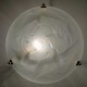 Suspension vasque en verre Verlys Art Deco Verrerie des Andelys