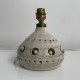 Pied de lampe en céramique ajourée de Georges Pelletier