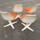 4 chaises Arkana vintage