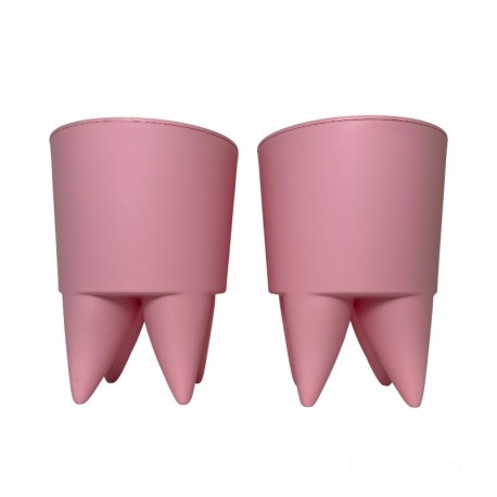 Paire de tabourets Starck modèle BUBU editeur XO coloris rose