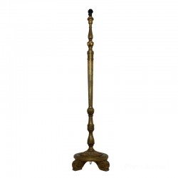 Lampadaire en bois doré debut XXe