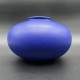 Vase allemand en céramique émail bleu Fat Lava Era 690 18 Bay Keramik