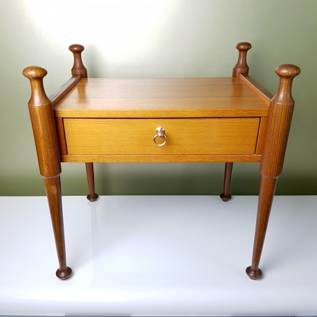Table de chevet vintage Gautier