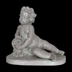 Putto Putti en céramique Rene Meynial vers 1940