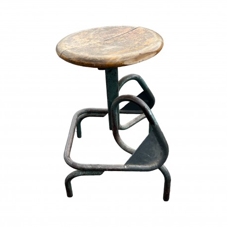 Tabouret industriel hauteur reglable