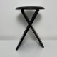 Tabouret pliant Suzy Adrian Reed annees 80 vintage