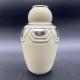 Vase Art Deco ODYV ceramique craquelée modèle 538