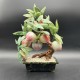 Pecher Arbre miniatures en pierres dures Chine, Milieu XXe