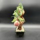 Pecher Arbre miniatures en pierres dures Chine, Milieu XXe