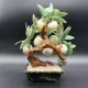 Pecher Arbre miniatures en pierres dures Chine, Milieu XXe