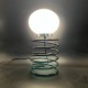 Lampe ressort vintage noir style Ingo Maurer Grand Modele