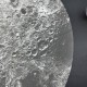 Plat en mélamine a décor de lune lunaire