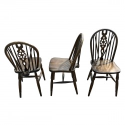 Lot de 3 chaises Ercol Windsor