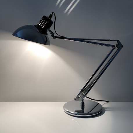 Lampe de bueau Aluminor acier chromé XXL