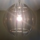 Suspension italienne constituée de lamelles de verre fumé Veca DLG Fontana Arte