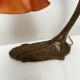 Lampe aigle en bronze de style Art Nouveau inspiration Ranc