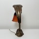 Lampe aigle en bronze de style Art Nouveau inspiration Ranc