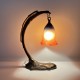 Lampe aigle en bronze de style Art Nouveau inspiration Ranc