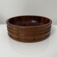 Bol coupe en teck teak dans le style vintage scandinave Mandalay