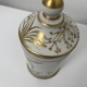 Pot pharmacie porcelaine blanche motifs doré japonisant DLG Paris Le Tallec