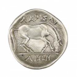 Cendrier Vide poche bronze Max Le Verrier décor grec cheval