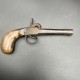 Pistolet ancien a coffre poudre noire dans l’état XIXe 19e