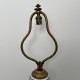 Pied de lampe en céramique de Delft et bronze doré
