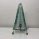 Lampe pyramidale constituée de morceaux de verre vintage