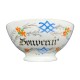 Bol souvenir vers 1900 porcelaine de Paris décor Floral