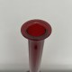 Grand vase rouge en verre soufflé Italie Murano 1960s Dlg Morin