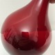 Grand vase rouge en verre soufflé Italie Murano 1960s Dlg Morin