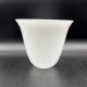 Opaline pour lampe Art Deco genre Mazda RARE en 28mm B22