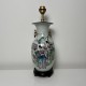 Lampe en porcelaine de chine ancienne antique chinese lamp ceramic