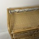 Petite commode en rotin 8 tiroirs vintage