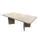 Table basse en travertin