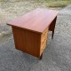 Bureau vintage en bois plaqué style scandinave
